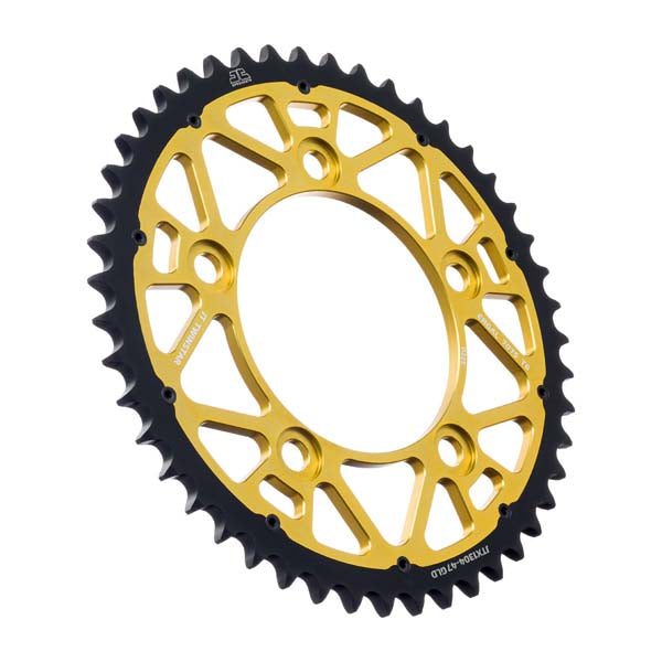 JT 1304 TWINSTAR REAR SPROCKET 47 TEETH GOLD JTX1304.47GLD