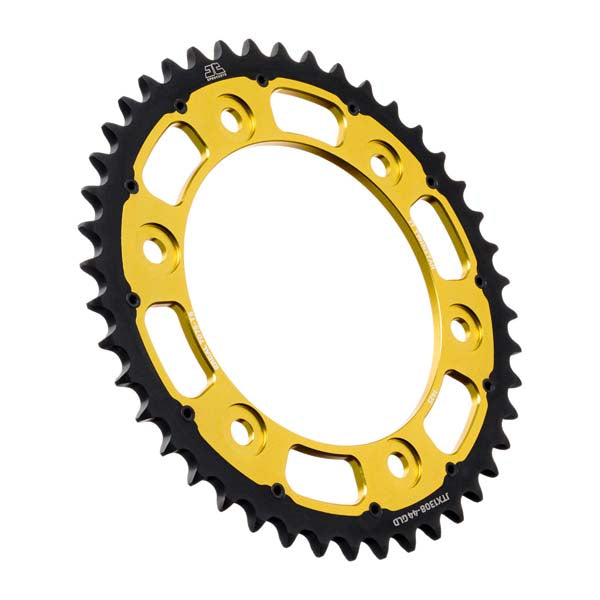 JT 1308 TWINSTAR REAR SPROCKET 44 TEETH GOLD JTX1308.44GLD