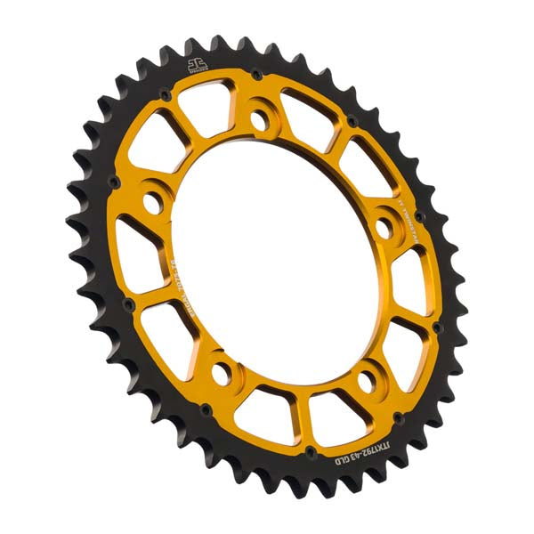 JT 1792 TWINSTAR REAR SPROCKET 43 TEETH GOLD JTX1792.43GLD