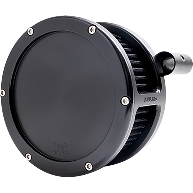 FEULING OIL PUMP CORP. AIR CLEANER BA SOLID COVER BLACK/BLACK 93-99 EVO BT 5563
