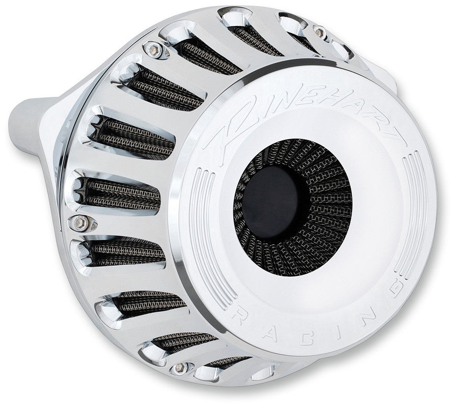 RINEHART RACING 88-22 XL INVERTED AIR CLEANER CHROME 910-0400C