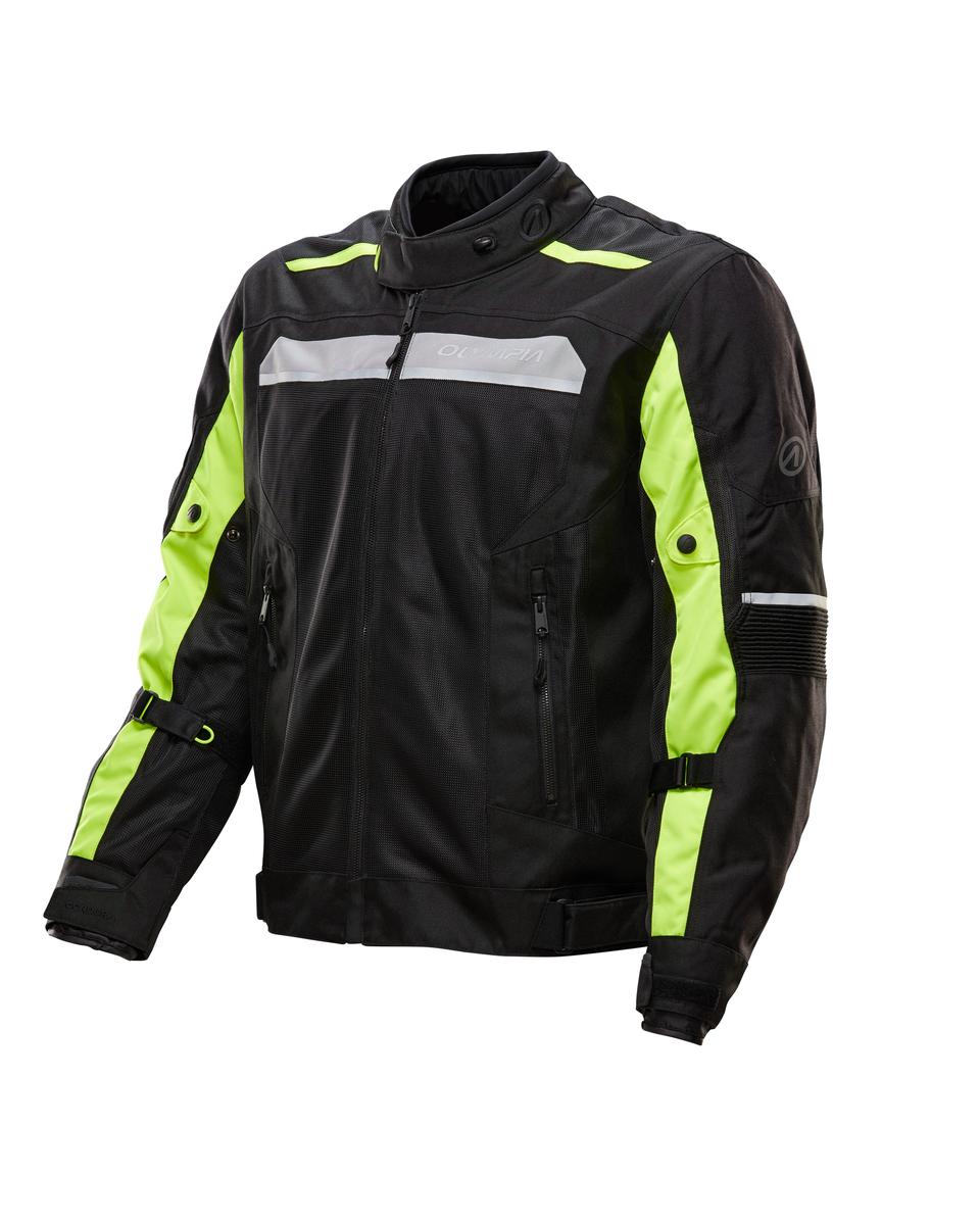 OLYMPIA AIRGLIDE 6 JCKT NEON YEL 2XL OM19154Z-2XL