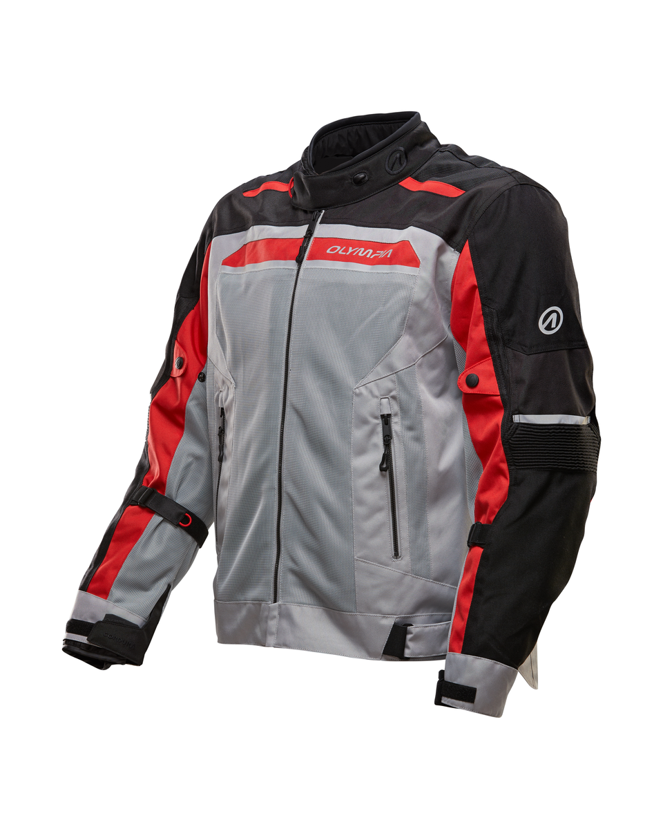 OLYMPIA AIRGLIDE 6 JCKT GREY 2XL OM19154G-2XL