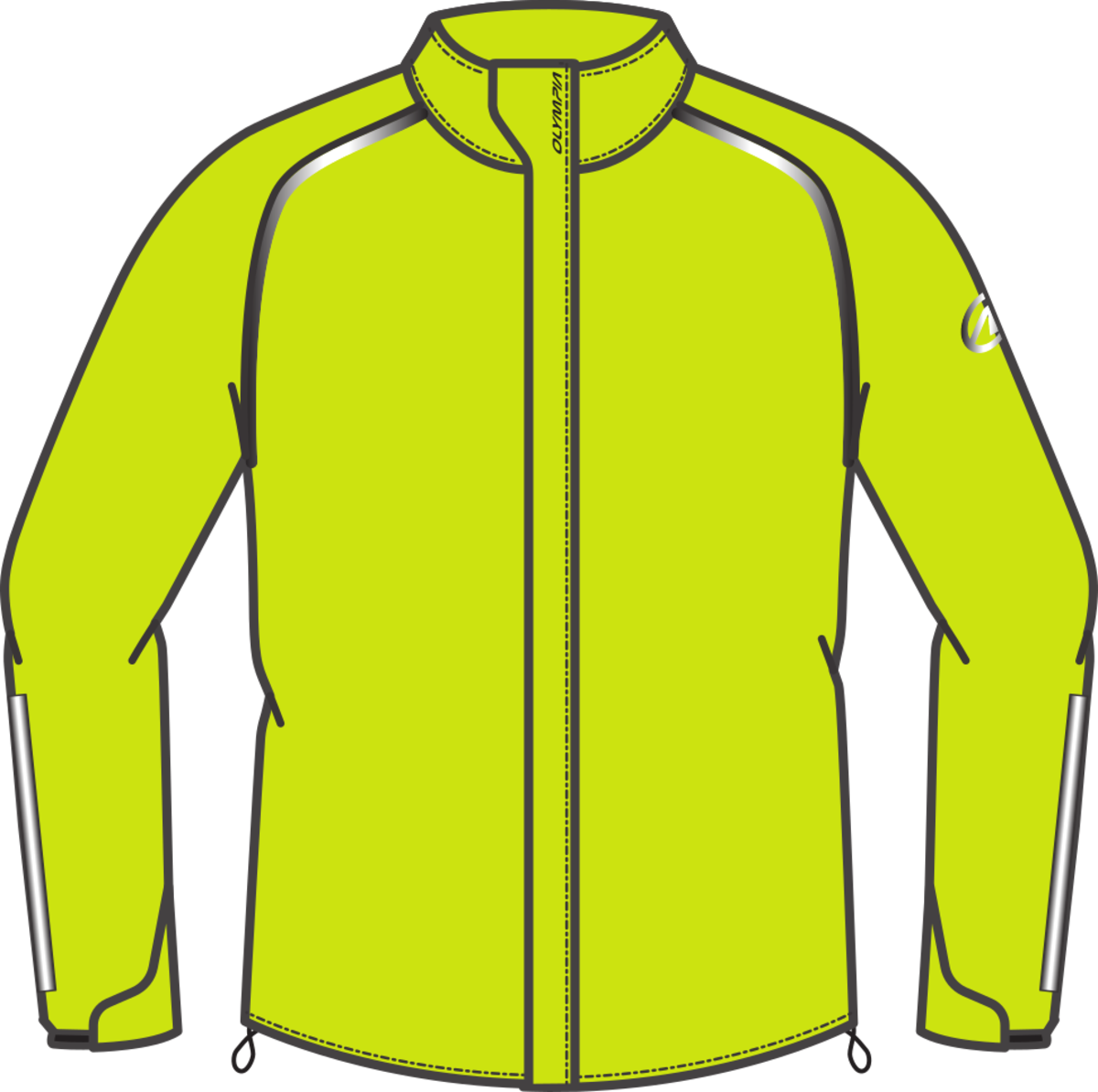 OLYMPIA (U) PORTLAND JKT YEL XS OM19153Z-XS