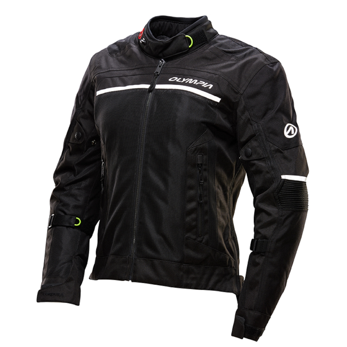 OLYMPIA (L) AIRGLIDE 7 JCKT BLACK 2XL OL19550B-2XL