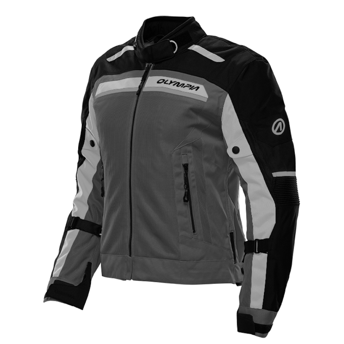 OLYMPIA (L) AIRGLIDE 7 JCKT DARK GREY 2XL OL19550DG-2XL