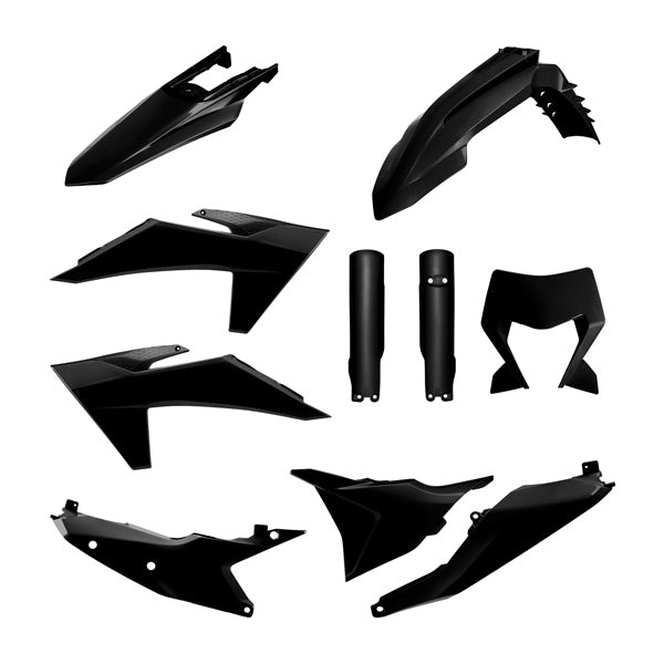 POLISPORT PLASTIC KIT COMP BK KTM 91641