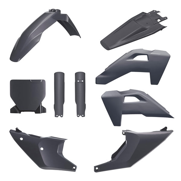 POLISPORT PLASTIC KIT COMP GY HUSQV 91645