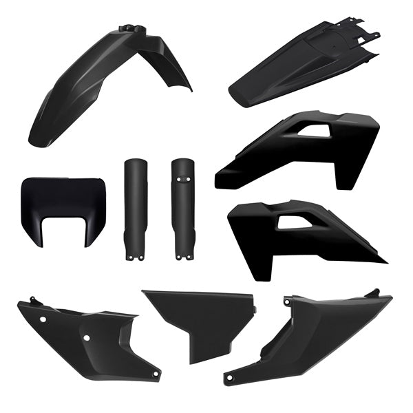 POLISPORT PLASTIC KIT COMP BK HUSQV 91662