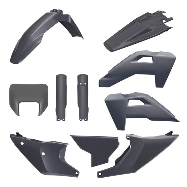 POLISPORT PLASTIC KIT COMP GY HUSQV 91663