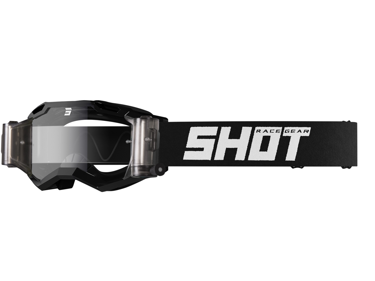 SHOT ASSAULT 2.0 GOGGLE BLACK ROLL-OFF 244-03306