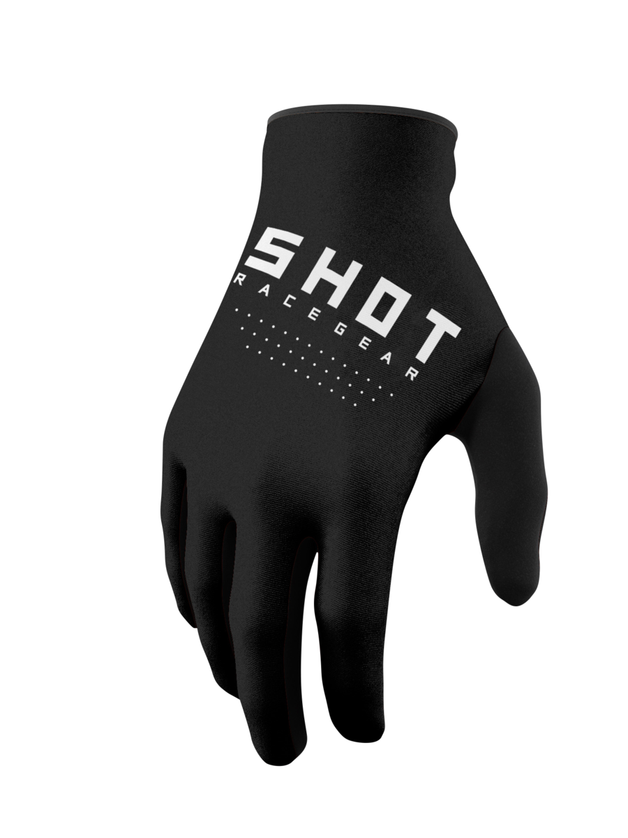 SHOT RAW KID GLV BLACK 10/11 244-03743