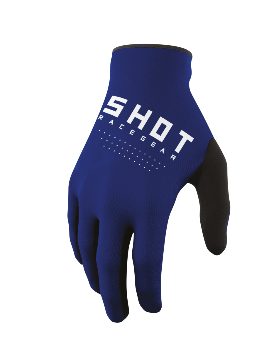 SHOT RAW KID GLV BLUE 8/9 244-03747