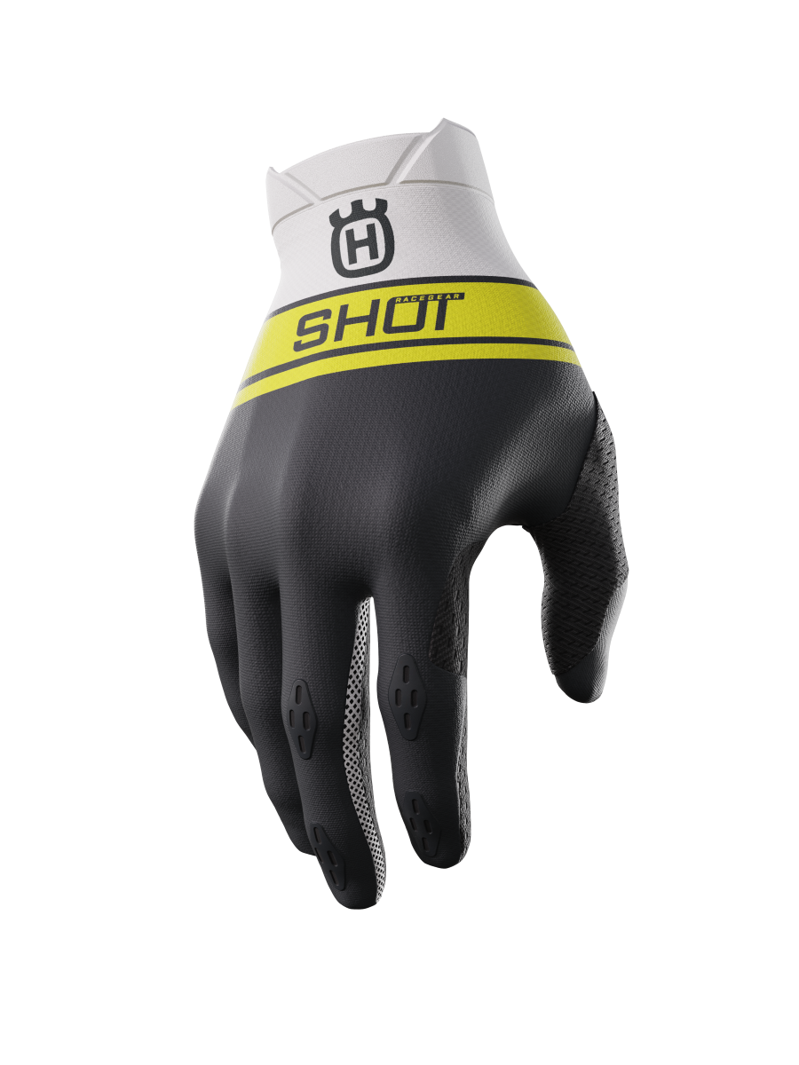 SHOT AEROLITE HUSQVARNA GLV BLK S 244-04010