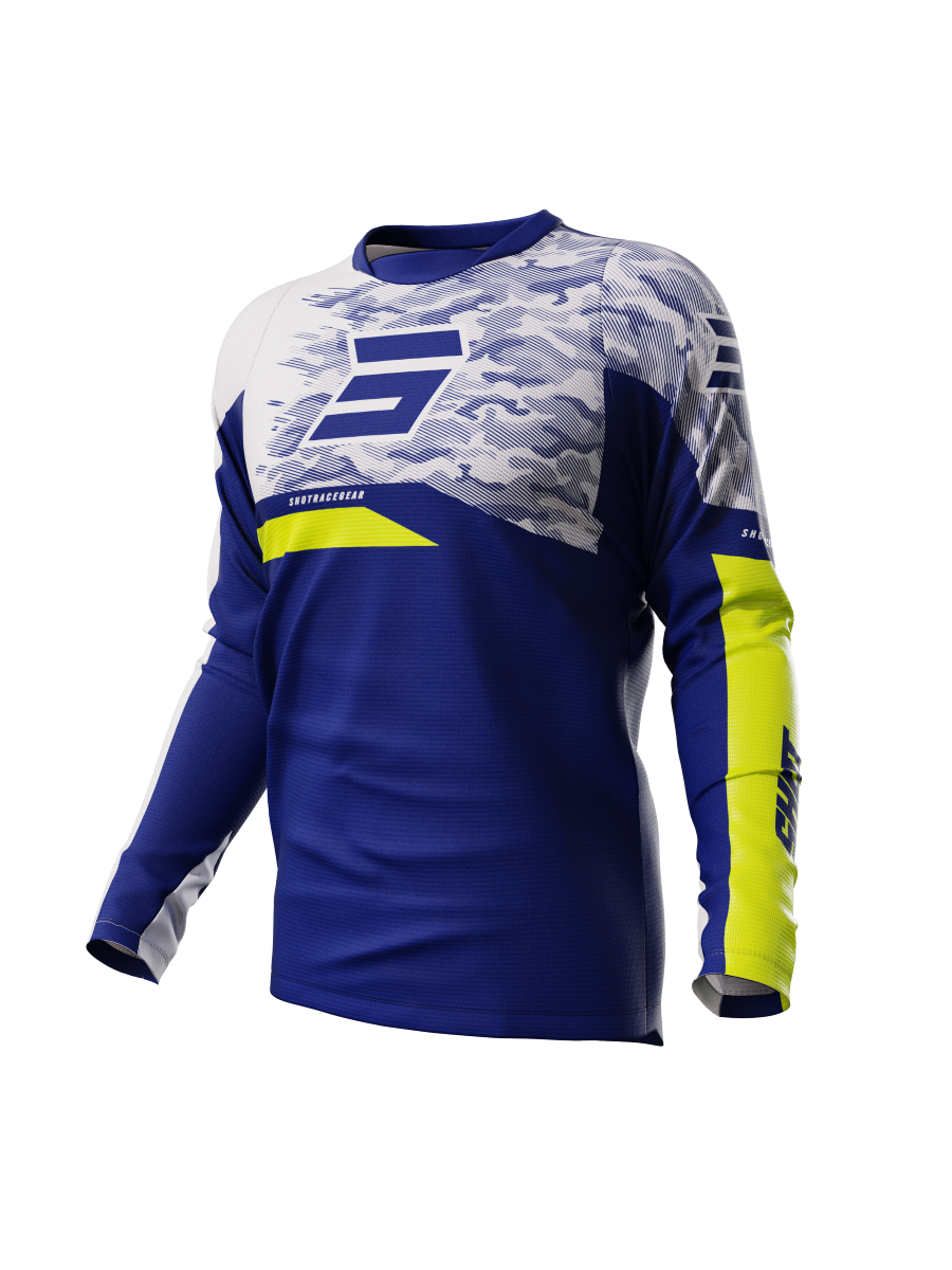 SHOT DEVO MATRIX JSY BLUE 2XL 244-04089