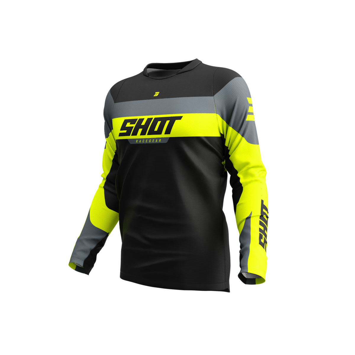 SHOT DEVO LEAGUE JSY NEON YEL XL 244-04576