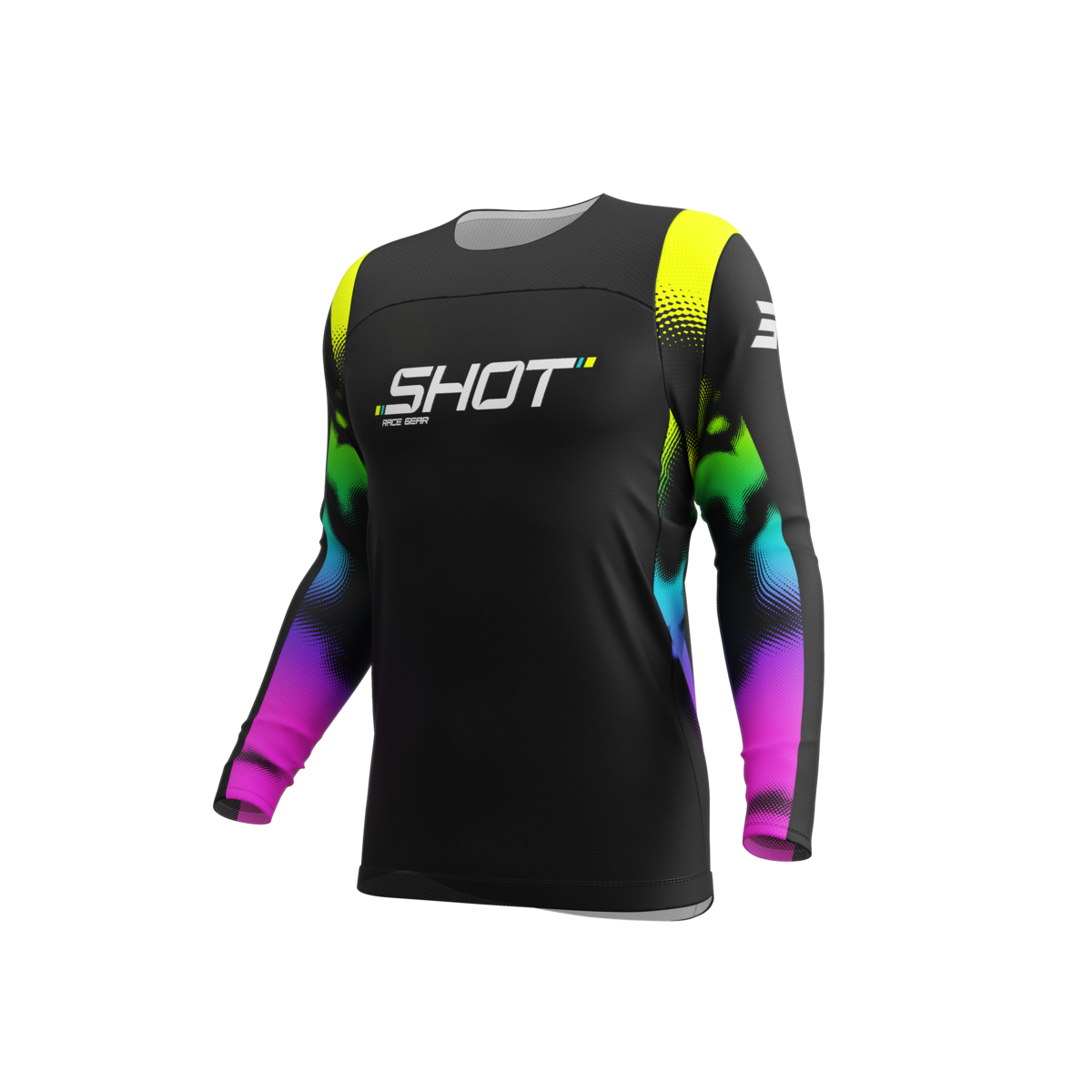 SHOT CONTACT KID NITRO JSY BLK 8/9 244-04636