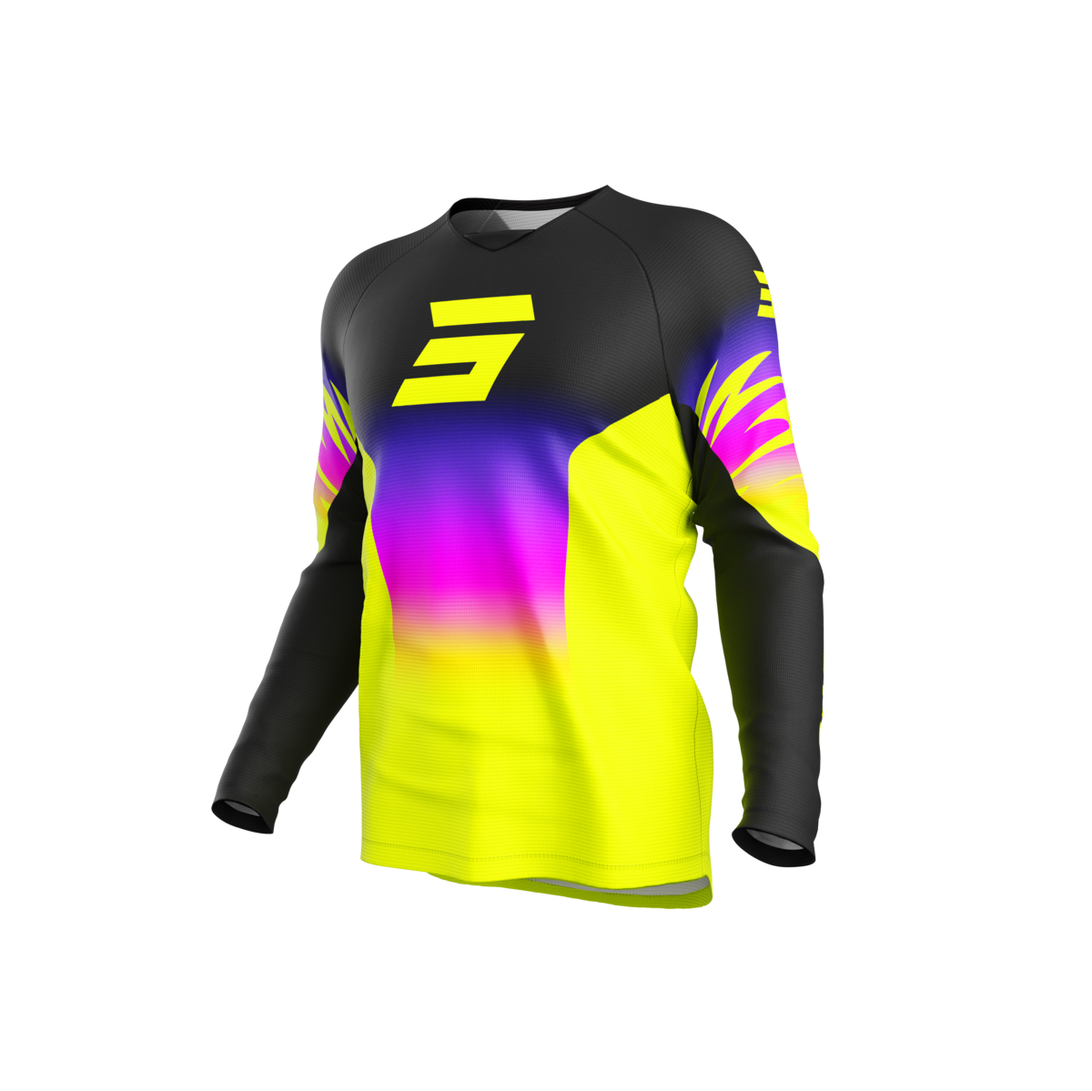 SHOT DRAW KID XTREM JSY NEON YEL 12/13 244-04668