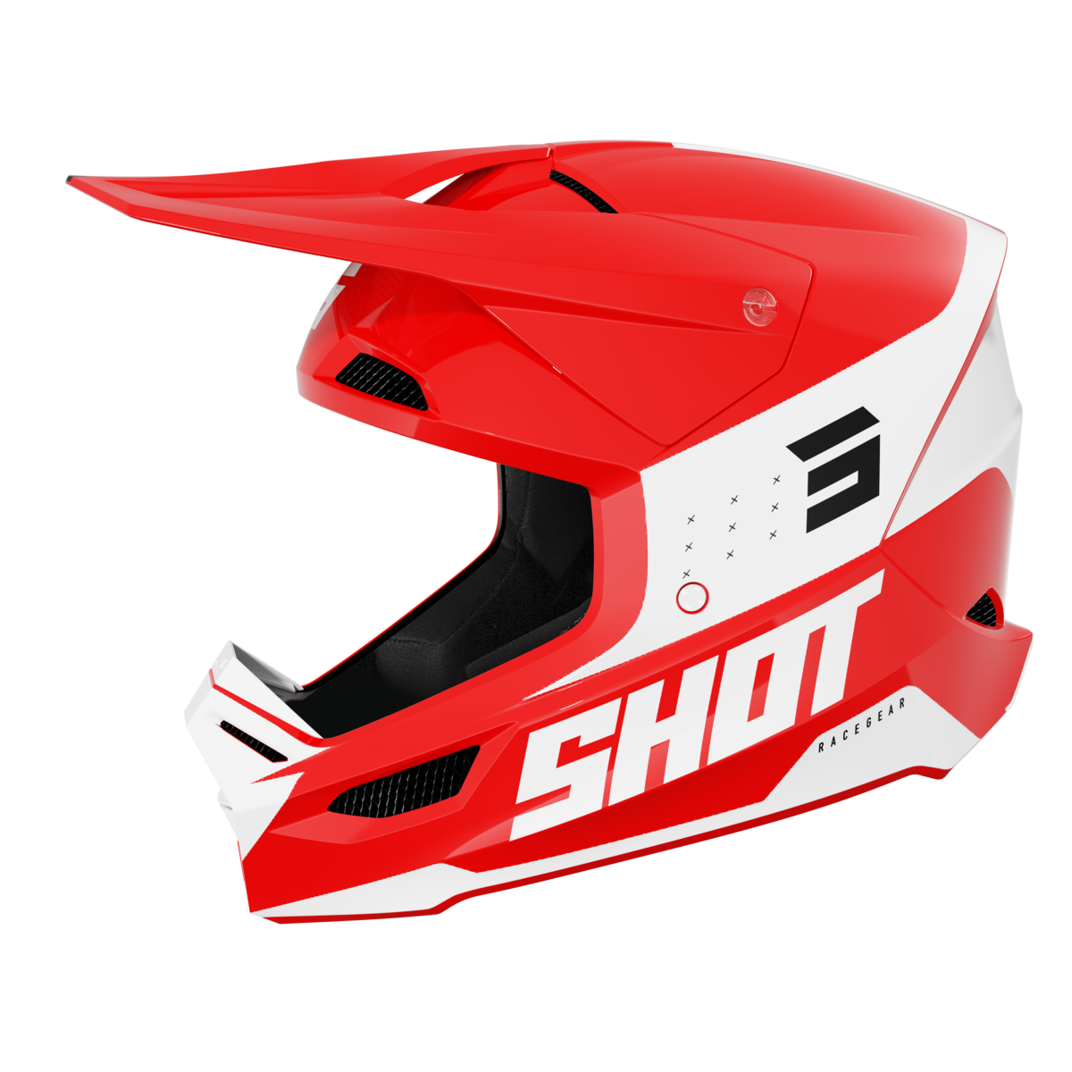 SHOT FURIOUS LEAGUE RED GLOSSY L 244-04717