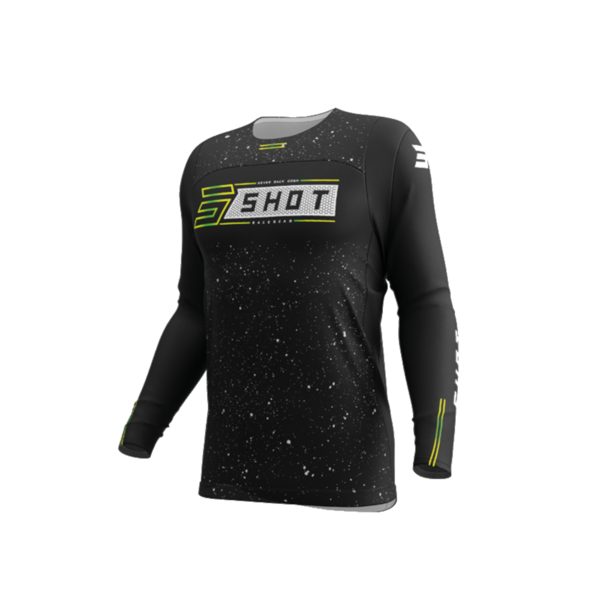 SHOT CONTACT ART BLK JSY 2XL 244-05019