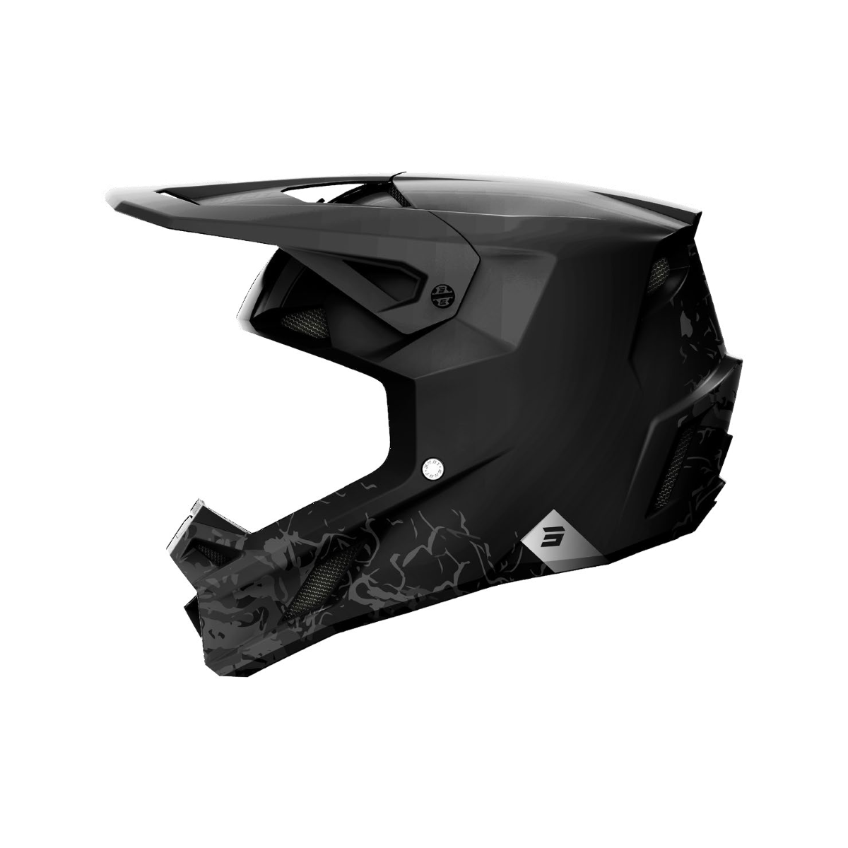 SHOT HELM SPEED BATTLE BLK MATT MD 244-05182