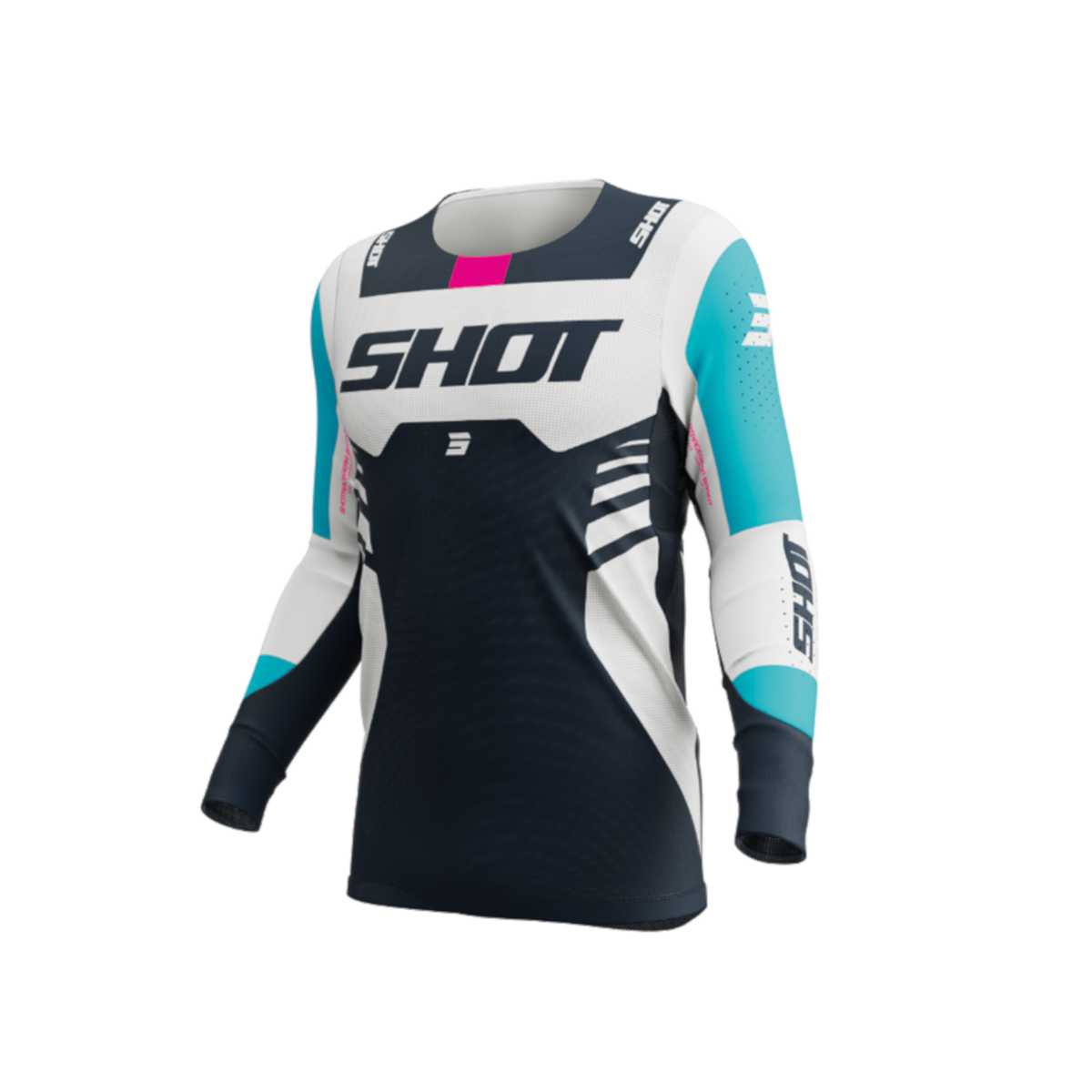 SHOT AEROLITE JSY SPRINT BLUE S 244-05227
