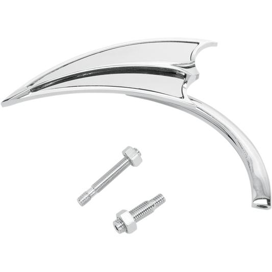 ARLEN NESS SCOOP TRIANGLE MIRROR RIGHT CHROME (EA) 13-061