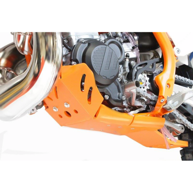 AXP RACING XTR SKIDPLATE 8MM KTM 250-300-SX-XC ORANGE AX1484