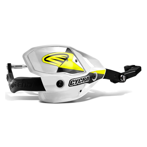 CYCRA HANDGUARD PBEND ULTRA W/CLAMP WH 1CYC-7506-42HCM