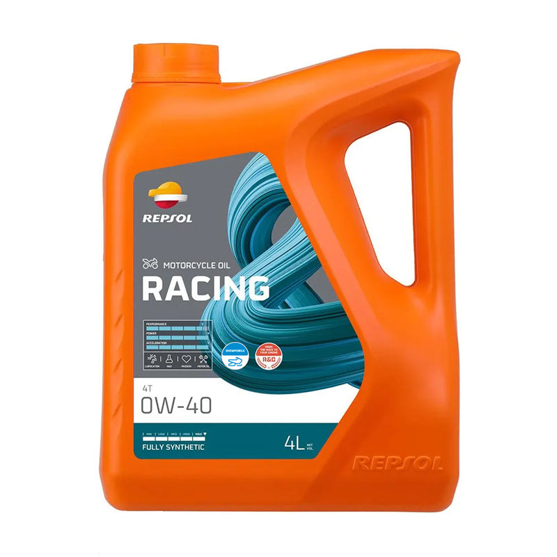REPSOL REPSOL RACING SNOW 4T 0W40 4L (5/CASE) RPP2007FGB