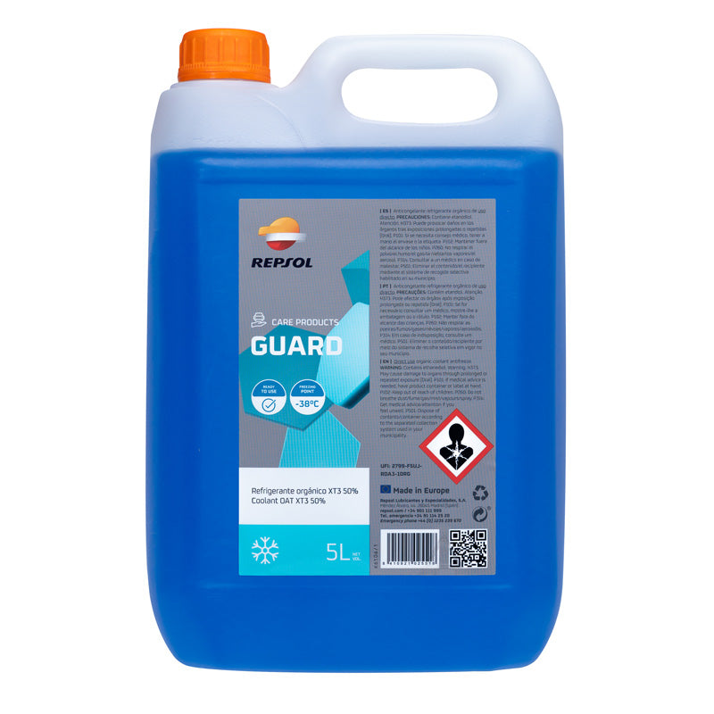 REPSOL REPSOL GUARD COOLANT XT3 50% (4X5L) RPP9145GKB