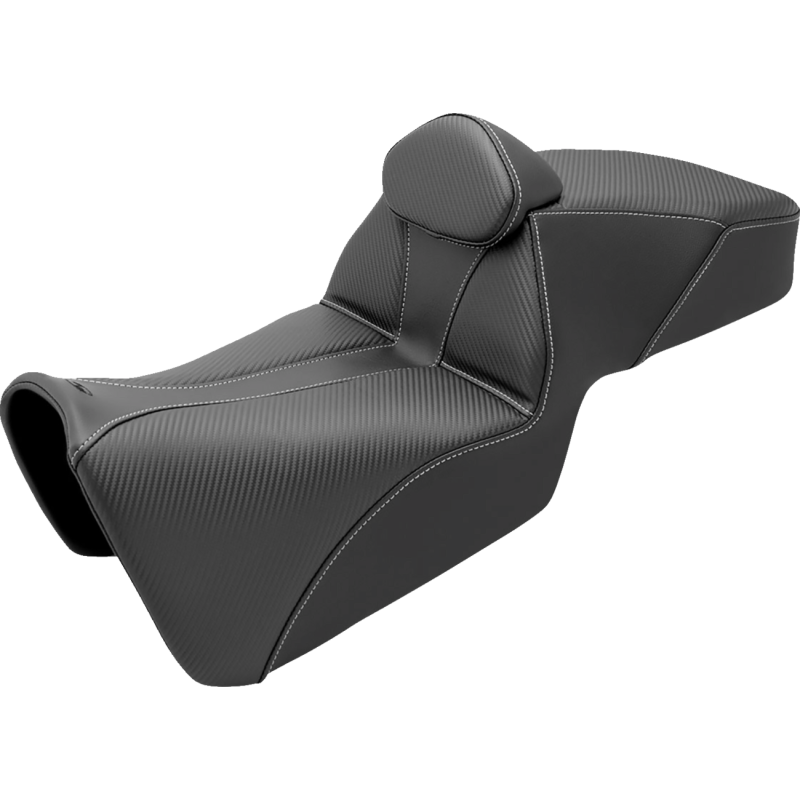 SADDLEMEN ADVENTURE TOUR SEAT - W/BACKREST - BLACK - PAN AM '21-'22 821-341-200BR