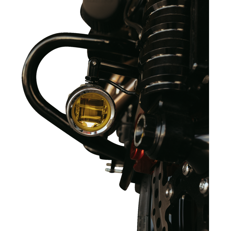 CUSTOM DYNAMICS LIGHT FOG CHRM/ YELLOW PR PB-FOG-BCM-YC