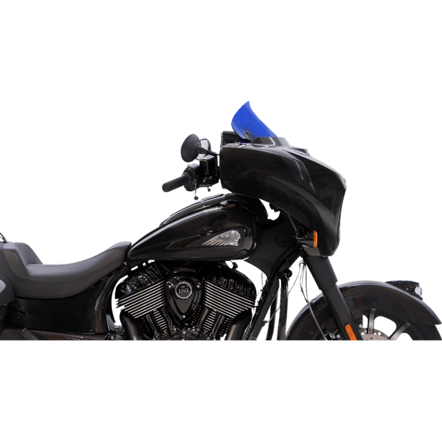 KLOCK WERKS CHIEFTAIN - 14-24 - FLR WINDSHIELD - 10" BLUE KWW-04-0640