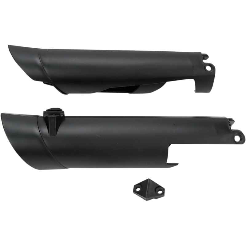 ACERBIS LWR FORK CVR SET- SX/EXC/XC:08-10 BLACK 2113750001