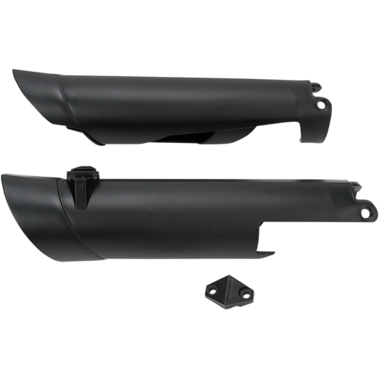 ACERBIS LWR FORK CVR SET- SX/EXC/XC:08-10 BLACK 2113750001