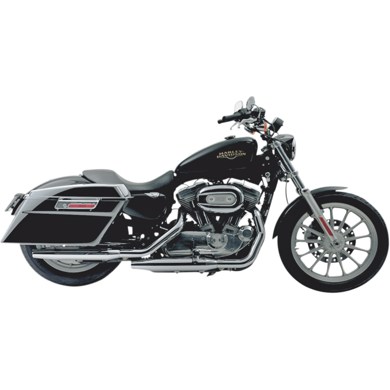 CYCLE VISIONS 04-07 XL BLK S/BAG MOUNT CV-7500