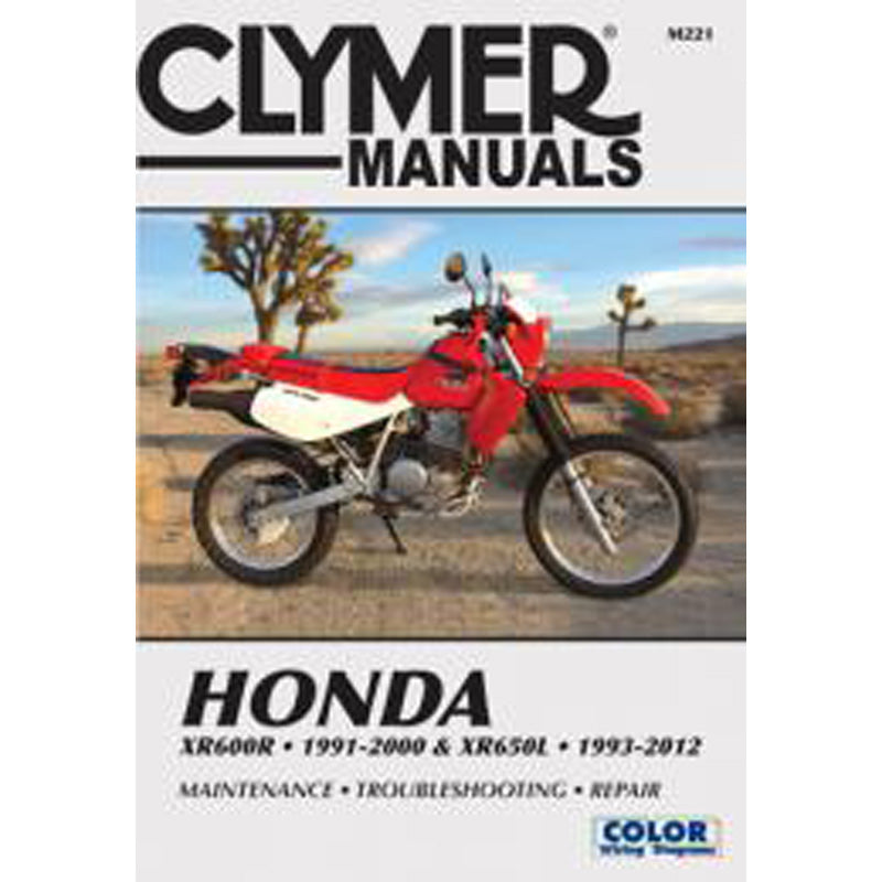 CLYMER HONDA XR600R 1991-2000 AND XR650L 1993-2012 CM221