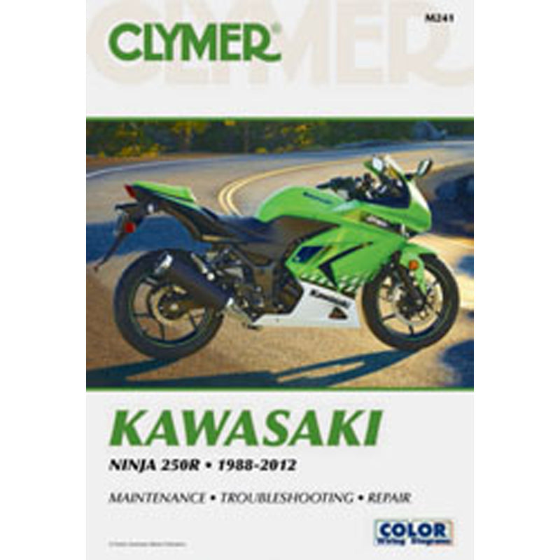 CLYMER MANUALS KAWASAKI NINJA 250R 1988-2012 CM241