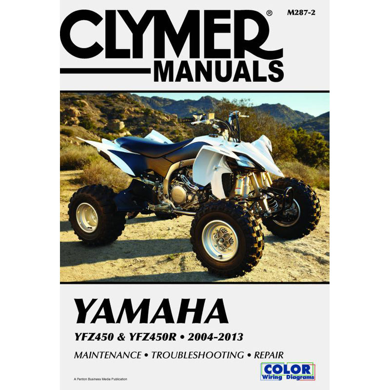 CLYMER YAMAHA YFZ450 AMP; YFZ450R 2004-2013 CM2872