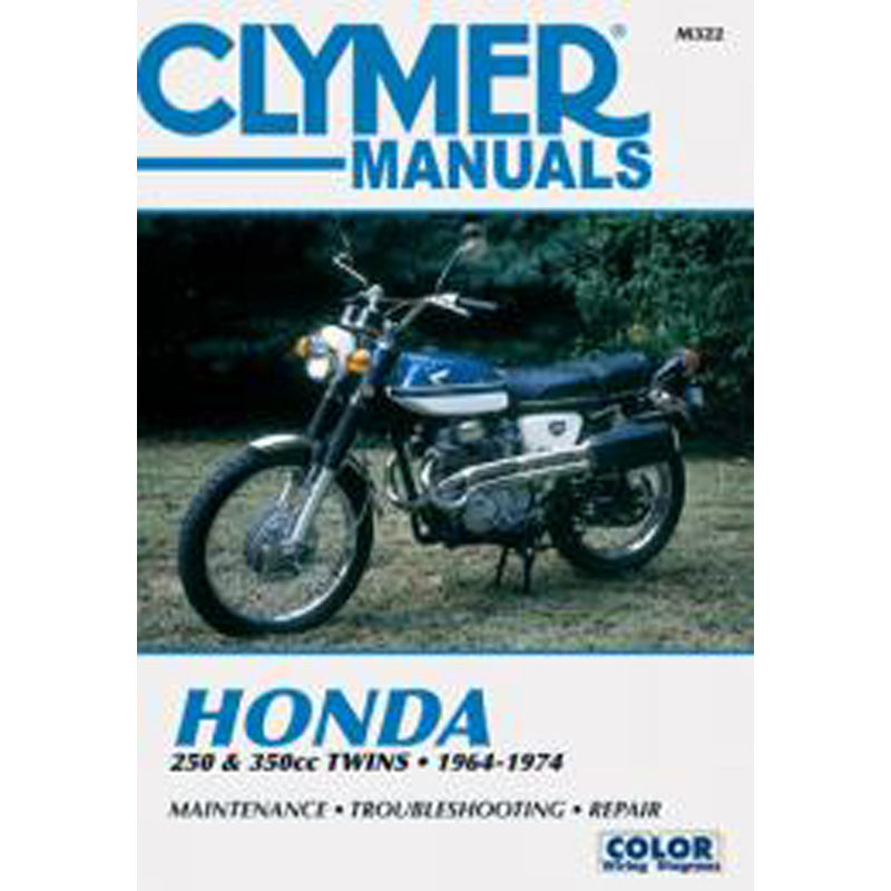 CLYMER HON 250-350CC TWINS 64-74 CM322