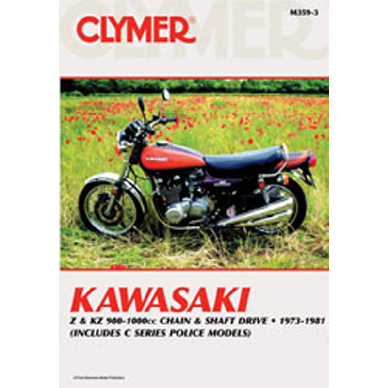 CLYMER KAWA.Z AMP; KZ 900-1000 CC CHAIN AMP; SHAFT DRIV CM3593