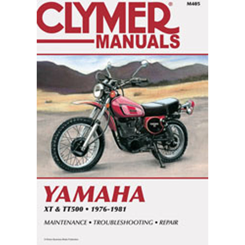 CLYMER YAM XT AMP; TT SINGLES 76-81 CM405