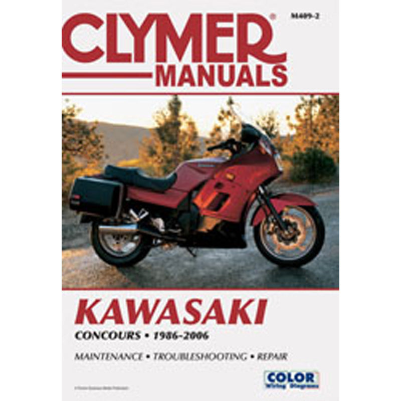 CLYMER CLYMER MANUALS KAWASAKI ZG1000 CONCOURS 1986-2006 CM4092