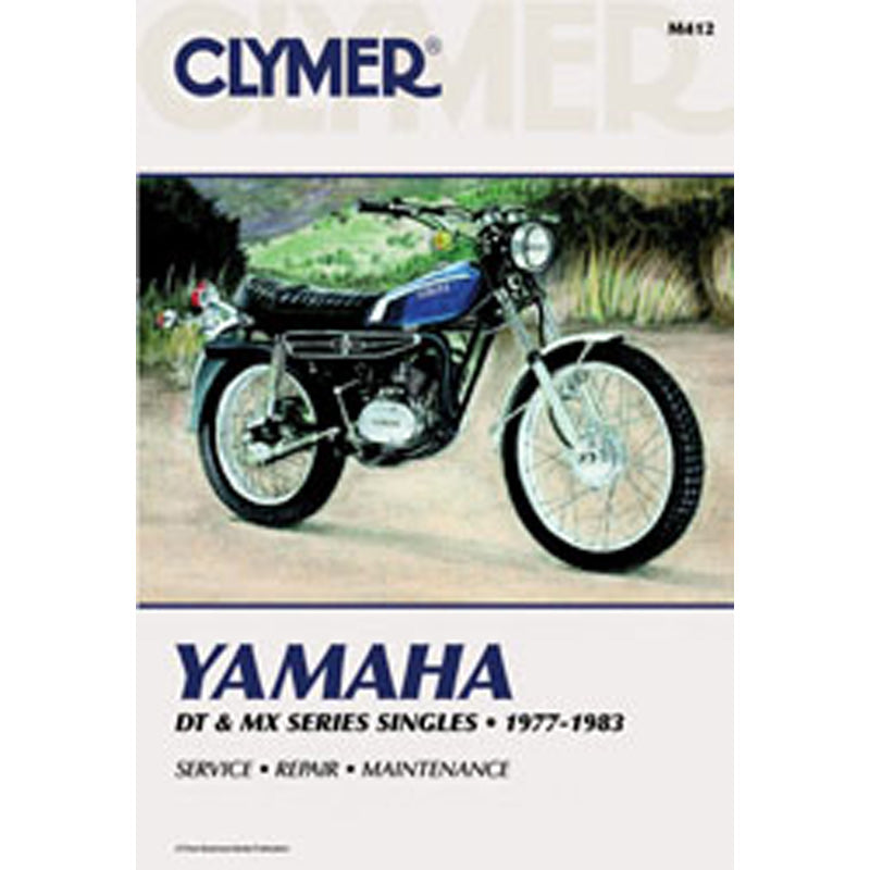CLYMER YAM DT AMP; MX SERIES SNGLS 77-83 CM412