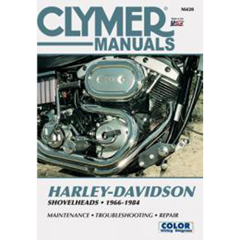 CLYMER H-D SHOVELHEADS 66-84 CM420