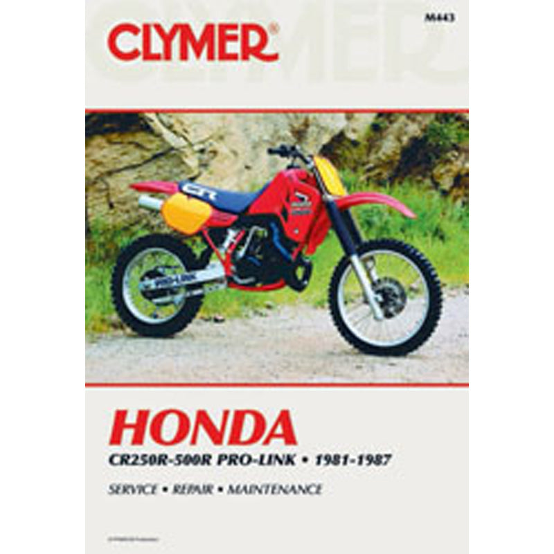 CLYMER HON CR250-500R PRO-LINK 81-87 CM443