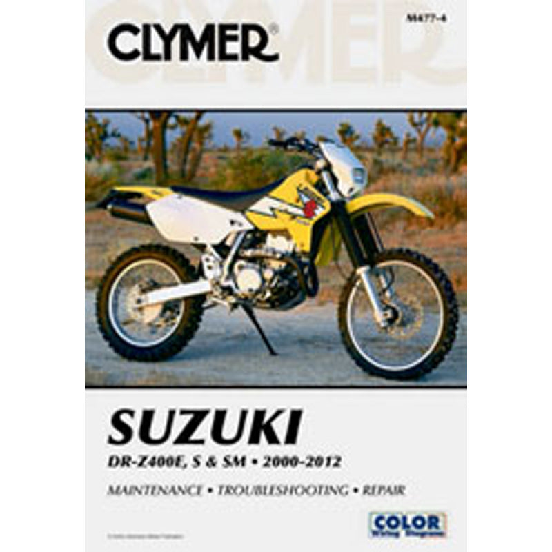 CLYMER CLYMER SUZUKI DR-Z400E S AMP; SM MANUAL 2000-201 CM4774