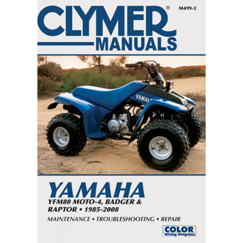 CLYMER YAMAHA YFM80 MOTO-4 BADGER AMP; RAPTOR 2001-200 CM4992