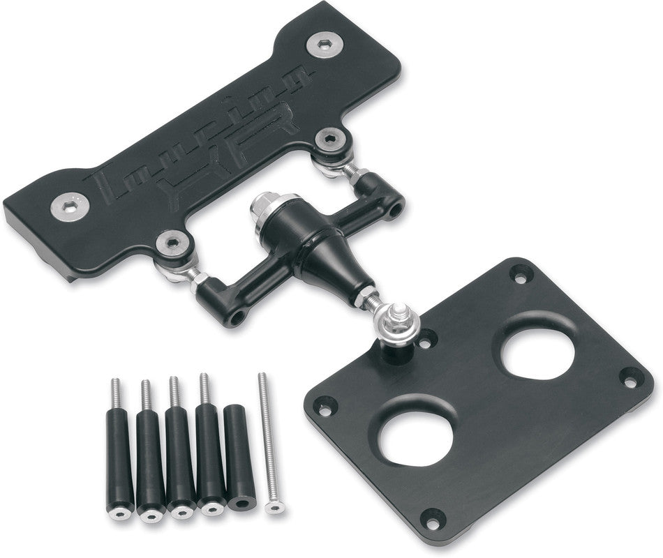 ALLOY ART 93-08 FLT/FLHT/FLHR BLK TXR STABILIZER 1111-0001